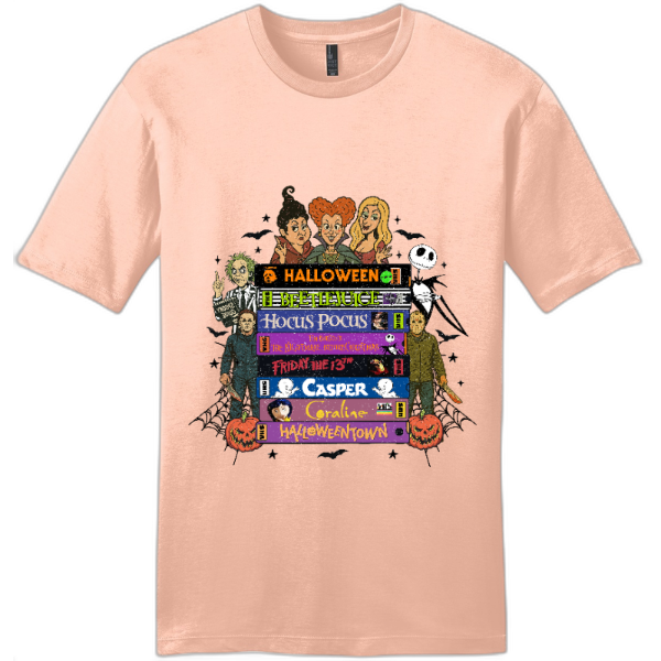 90s halloween vhs - short sleeve