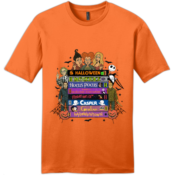 90s halloween vhs - short sleeve