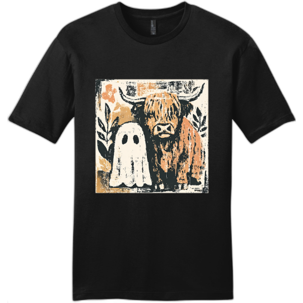 cow & ghost - short sleeve