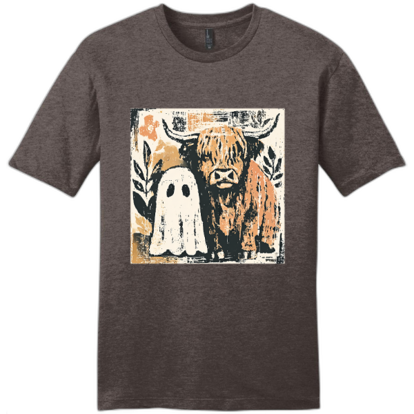 cow & ghost - short sleeve