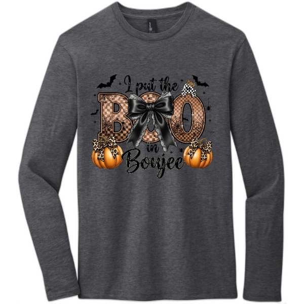 i put the boo in boujee - long sleeve