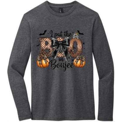 i put the boo in boujee - long sleeve