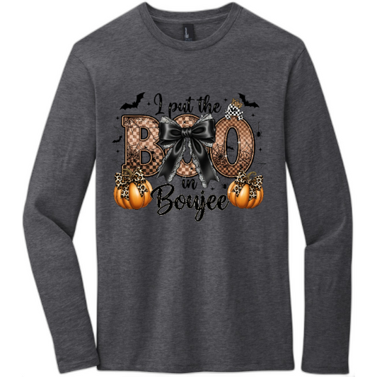 i put the boo in boujee - long sleeve