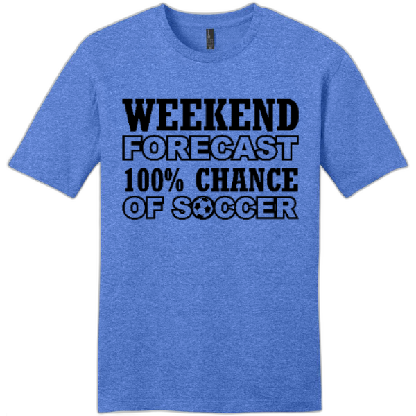 Competitive Fan - Weekend Forecast - Unisex Cotton Tee