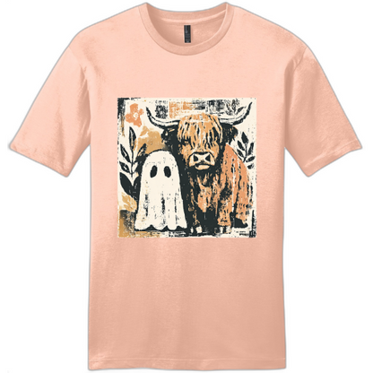 cow & ghost - short sleeve