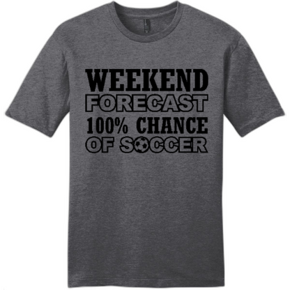 Competitive Fan - Weekend Forecast - Unisex Cotton Tee