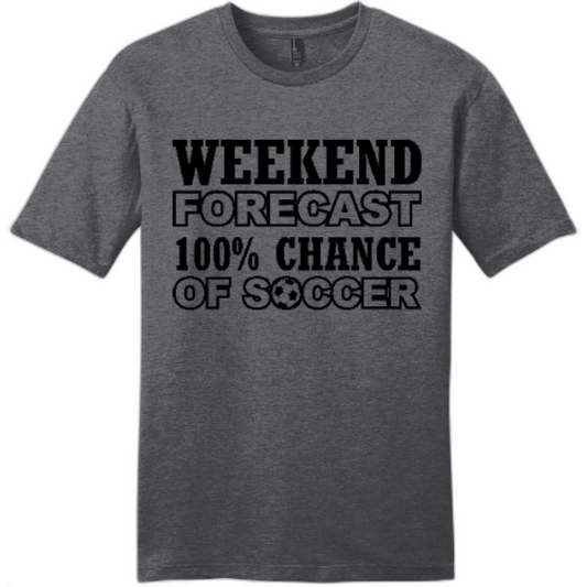 Competitive Fan - Weekend Forecast - Unisex Cotton Tee