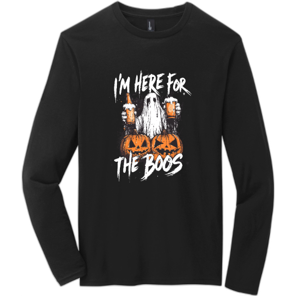 here for the boos - long sleeve