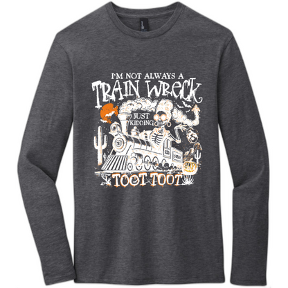 train wreck - long sleeve