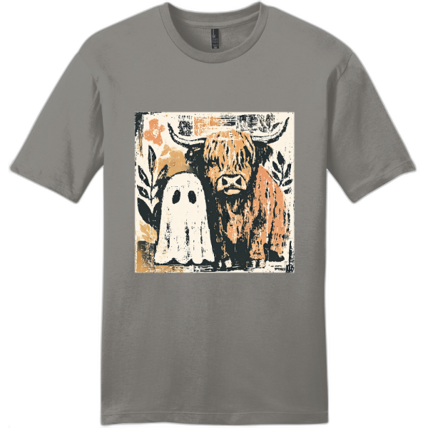 cow & ghost - short sleeve