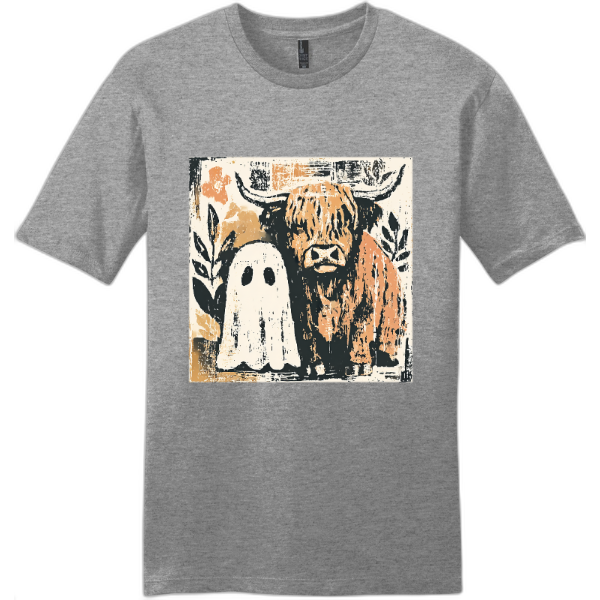 cow & ghost - short sleeve