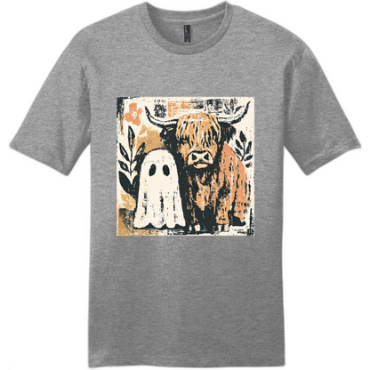 cow & ghost - short sleeve