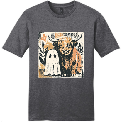 cow & ghost - short sleeve